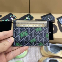 original holifend unite richie rich alec monopoly solf genuine leather card holder credit id cardholder small purse men gift