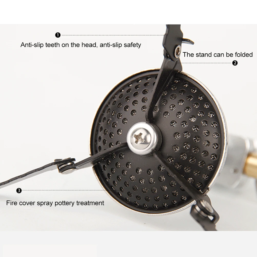 

Outdoor Furnace Head Folding Camping Stoves Head Barbecue Cooking Stoves Head Outdoor Camping Stoves Head