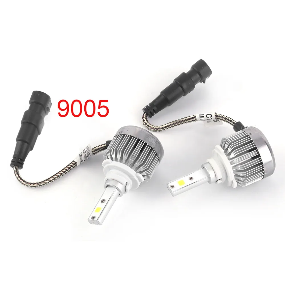 ICOCO светодиодный 12V H4 Автомобильные фары 60 Вт 6000LM H1 H3 H7 H8/H9/H11, 9003/HB3/HB4 светодиодный комплект Headbulbs сов монолитный блок светодиодов фары
