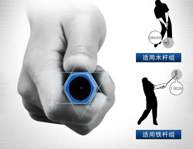 Оптовая продажа шестиугольная клюшка для гольфа ударопрочная противоскользящая