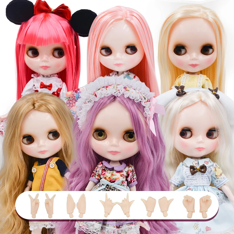 Кукла Neo NBL Blyth с блестящим лицом шарнирная кукла OB24 BJD на заказ для девочки подарок