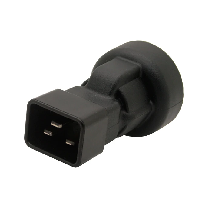 IEC320 C20 TO SAA IEC 320 para 3 pin female Power adapter PDU UPS AC PLUG Adaptador Conventer | Электроника