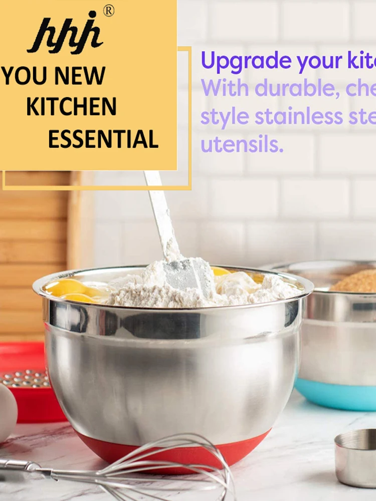 

HYHJH Stainless Steel Kitchenware Set 22-Piece Spatula Spatula Cooking Tool Set Utensilios Kitchen Tools