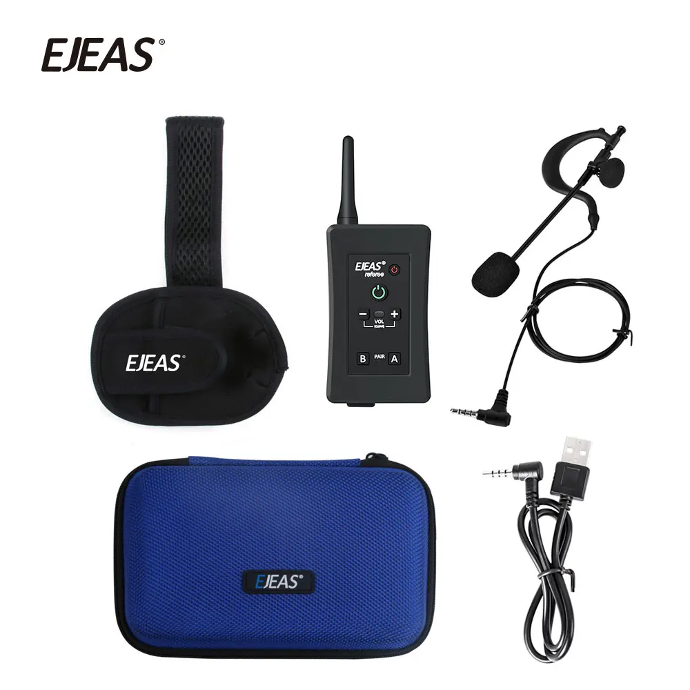 2 шт. последние EJEAS FBIM 1200 м громкой связи Bluetooth гарнитура для 4 всадники