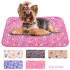 Мягкая кровать для собак, коралловый флис, утолщенный коврик для домашних животных, теплое одеяло для сна, диванная подушка для собаки, кошки, зимний теплый портативный чехол, товары для собак