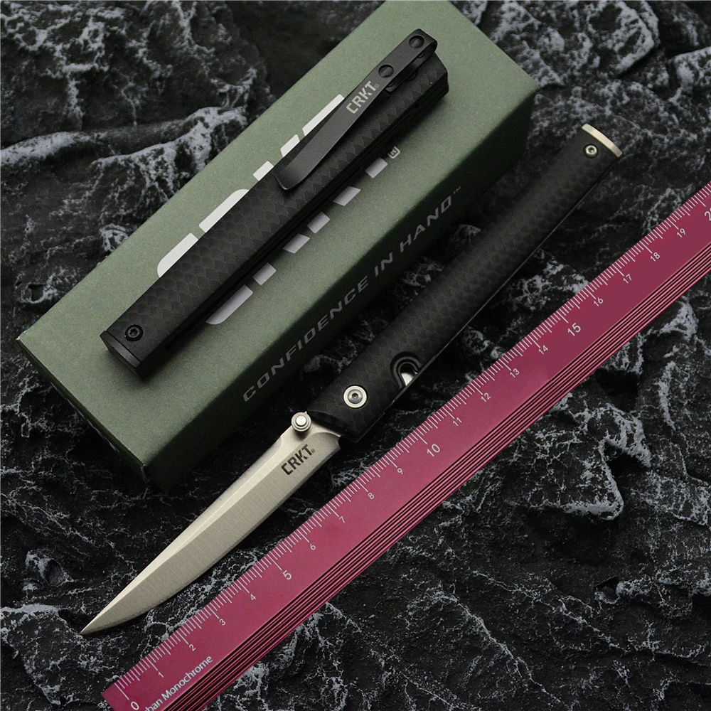 

Складной нож Gehe Crkt7096, 8 дюймов, Cr13mov, Походный нож с походным принципом директорской службы, складной нож для кемпинга, рыбалки, лезвие для пов...