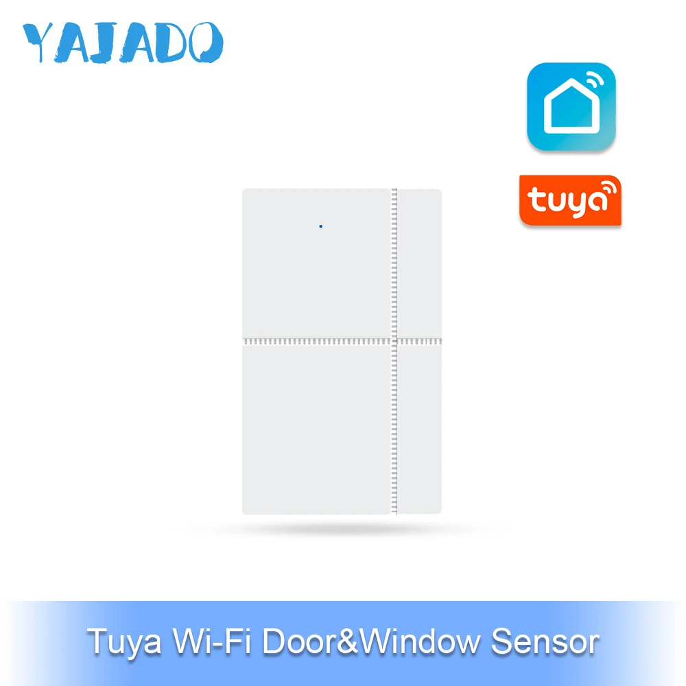 YAJADO Tuya WiFi беспроводной датчик двери/окна умный дверной магнит детектор окна для