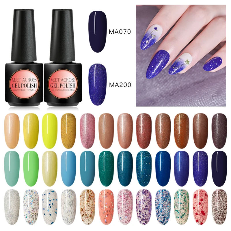 УФ-Гель-лак для ногтей Набор маникюра геллак Полупостоянный гибридный дизайн