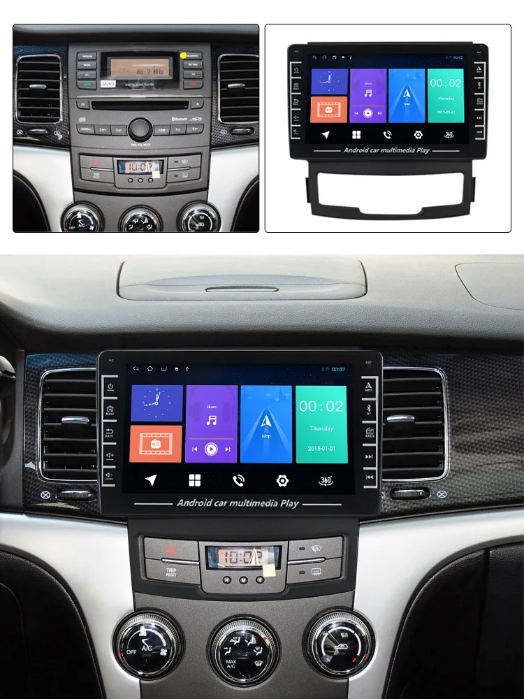 Система Android автомобильный DVD радио стерео плеер для Ssangyong Kyron Actyon GPS навигация WiFi BT