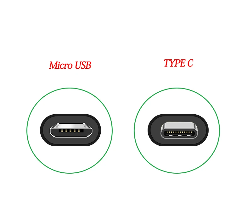 Оригинальный Xiaomi 18 Вт QC3.0 Usb адаптер для быстрой зарядки Micro USB / Type C кабель Mi 9Se 8 8se 9T