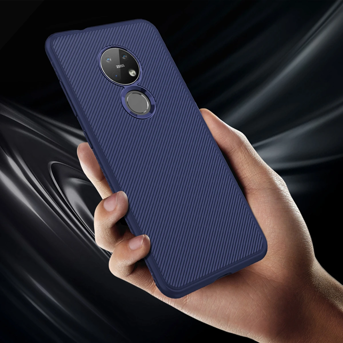 Moonmini для Nokia 7 2 6 чехол мягкий термополиуретановый устойчивый к царапинам
