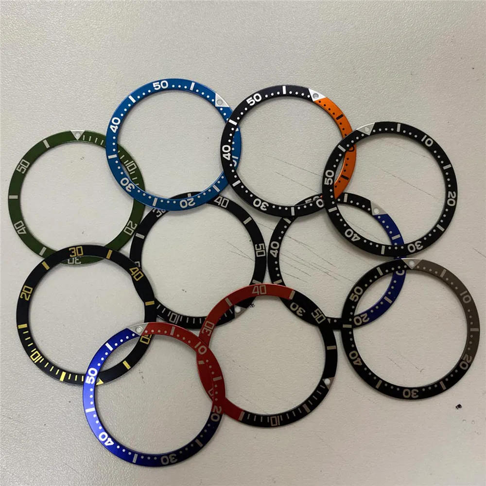 38 мм алюминиевая рамка для часов вставное кольцо наручных запасные