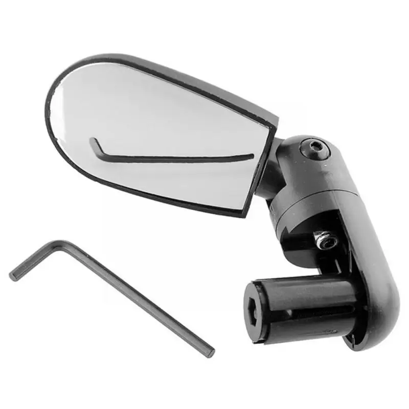 

1 Pcs 360 Degree Adjustable Bicycle Rear View Mirror Black Biking Equipment Mountain M0i0