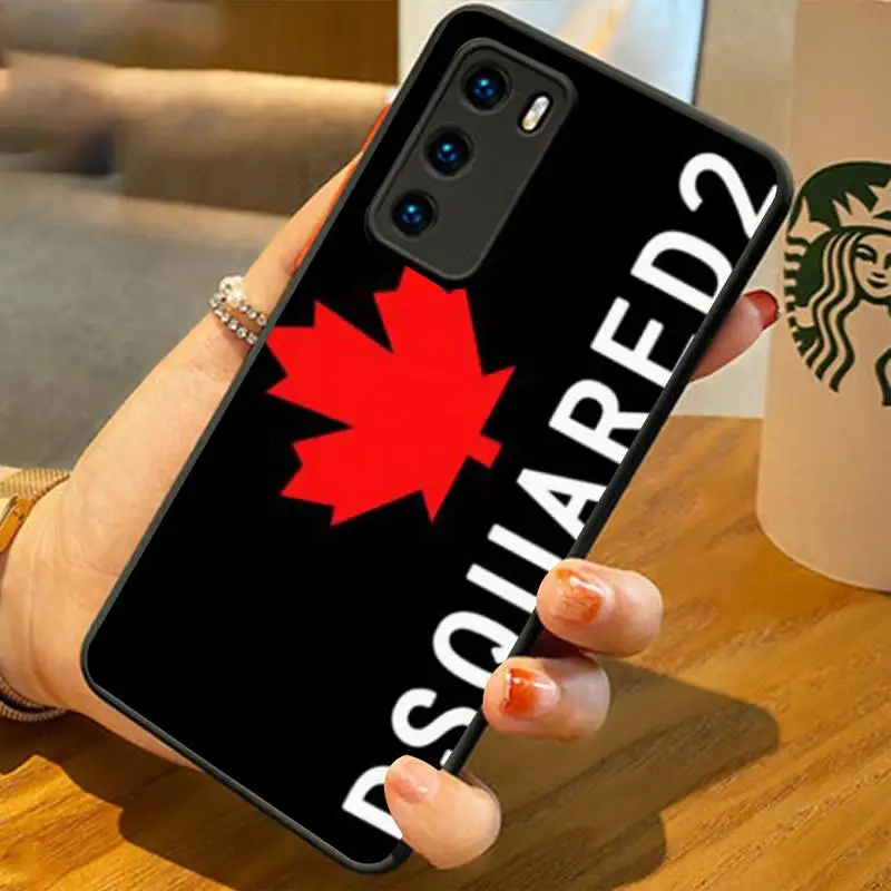 

Maple Leaf DSQUARED2 DSQ2 ICON Phone Case For Huawei P20 30 40 Pro Mate 20 30 40 Pro Honor 10 V9 10