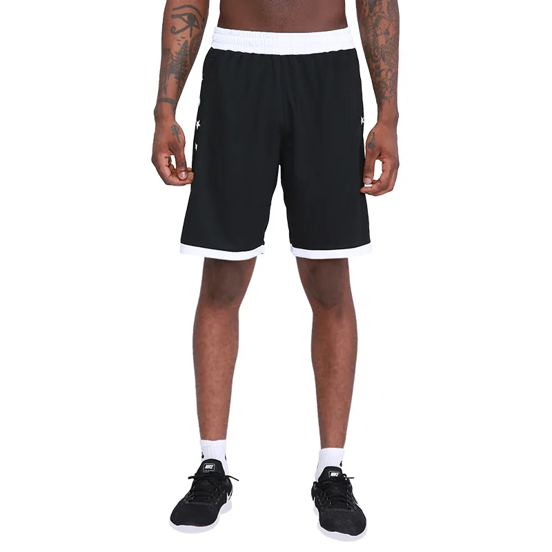 

Men Basketball Gym Workout Shorts With Pockets Quick Dry Breathable Training Loose Fitness Running Sport Althletic New 2020