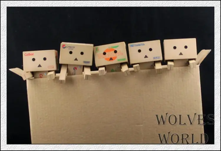 Набор для гаража четырехлистная сестра бумажная коробка люди Danboard мини маленькое предприятие картонная фигура квалифицированный Гараж Комплект
