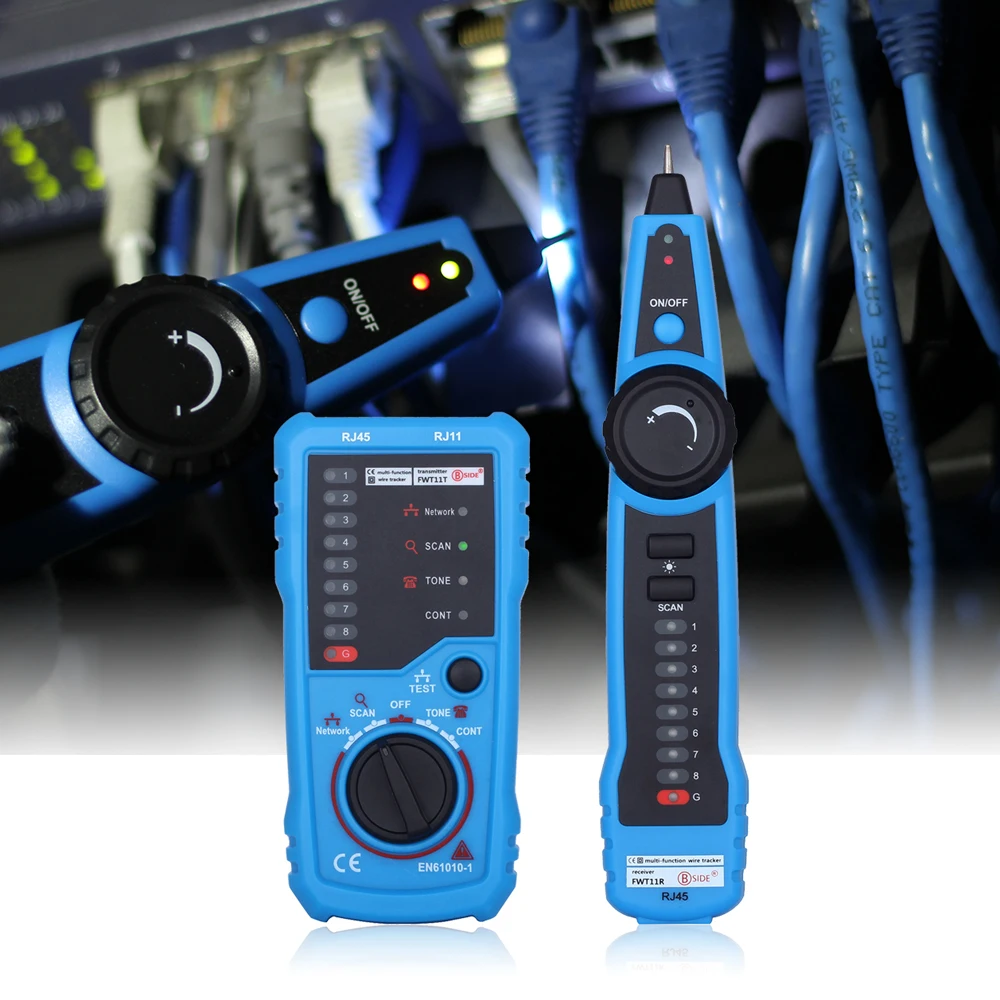 

New Wire Tracker Handheld Wire Tester Diagnostic Tracker Line Finder Cable Testing Tool for Network Maintenance