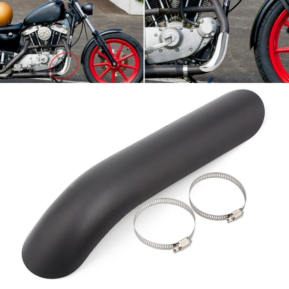 Motorcycle Exhaust Pipe Heat Shield Cover Anti-scald Protect
