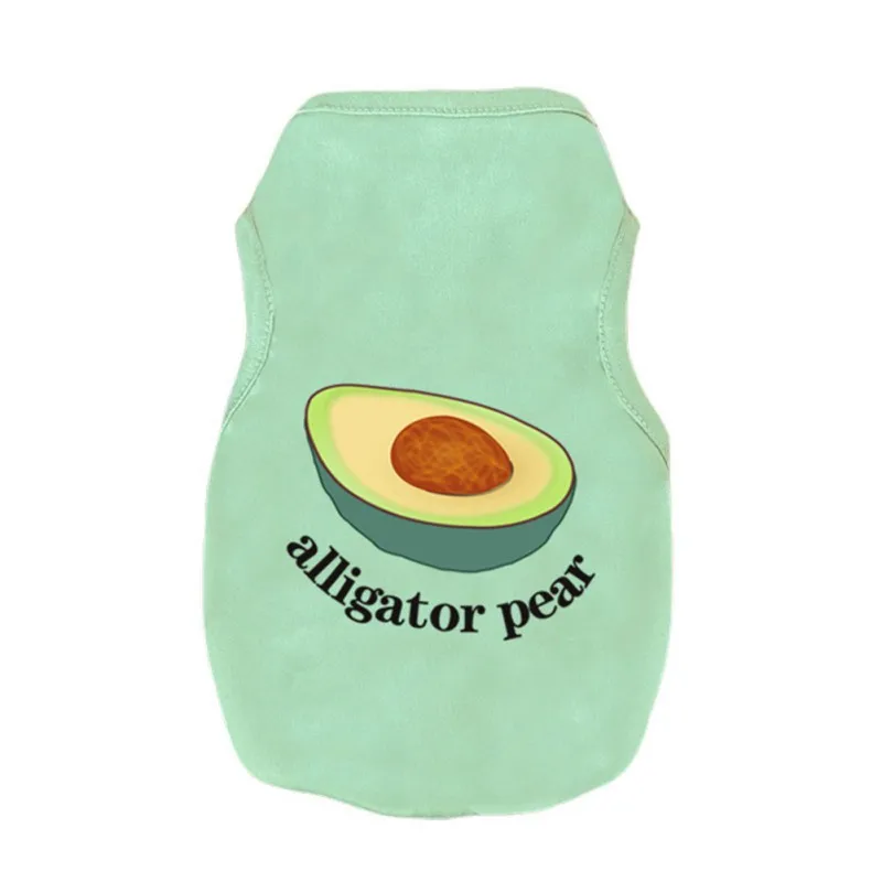 

Pets Dog Clothes for Small Dogs Printed summer Pets tshirt Puppy Dog Clothes Pet Cat Vest Cotton T Shirt Pug Apparel CostXS-XXL