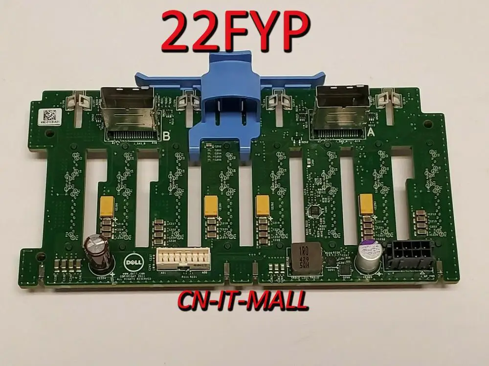 

Pulled 22FYP 022FYP 8 Bay 2.5" HDD Backplane for PowerEdge R720 R820