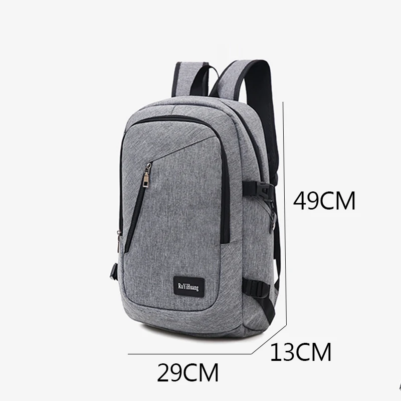 Новый мужской рюкзак большая вместительность дорожная деловая сумка для