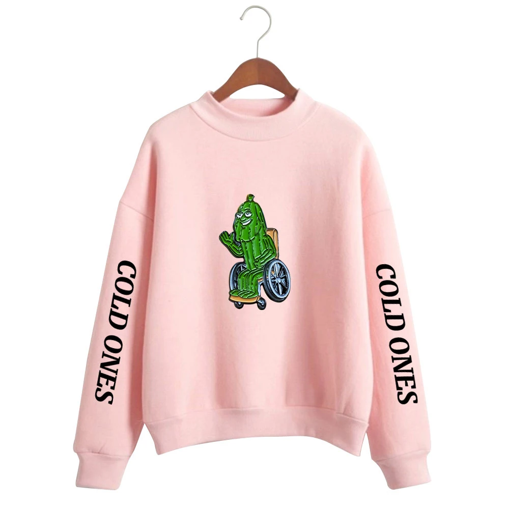 

Cold Ones Fashion Print Turtleneck Sweatshirts Women/Men Long Sleeve Sweatshirts Hot Sale Casual Streetwear Clothes