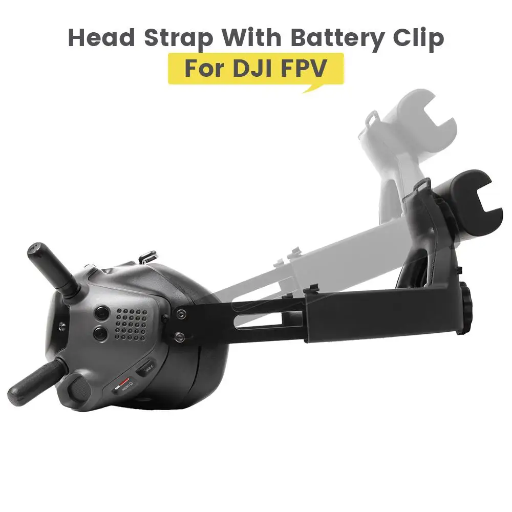 

Регулируемый ремешок для головы с зажимом для аккумулятора сменный ремешок для снятия давления на лицо для DJI FPV Goggles V2 аксессуары