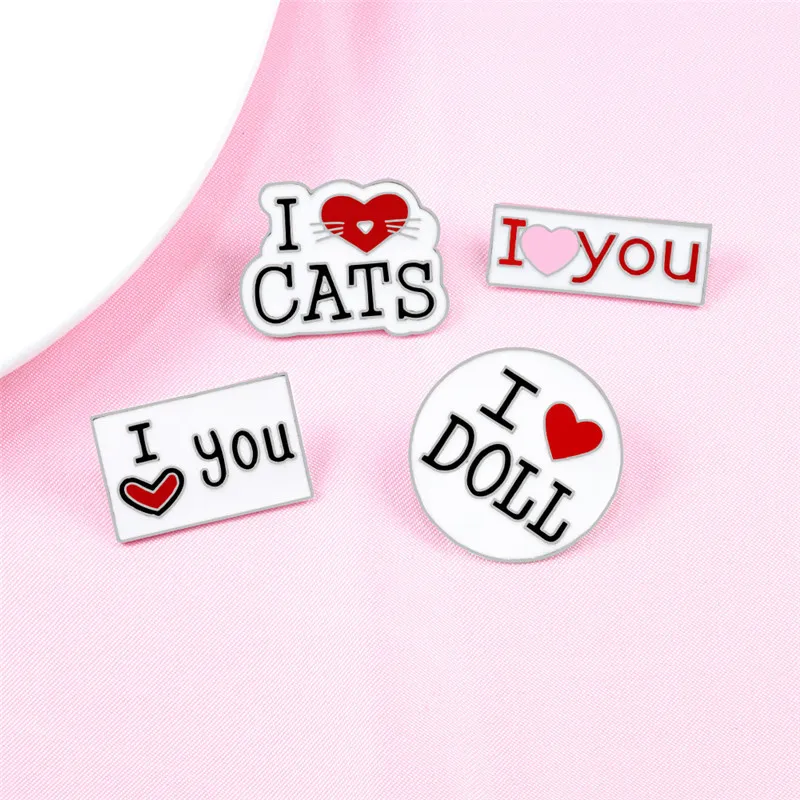 2 ~ 6 шт./компл. забавные эмалевые булавки мультфильмы лиса панда авокадо динозавр