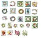 Кофейная чашка стилей 25 фотографий на выбор, 100% хлопковые нитки наборы для вышивки крестиком стили прекрасный Счетный Набор для вышивки крестиком 4 3