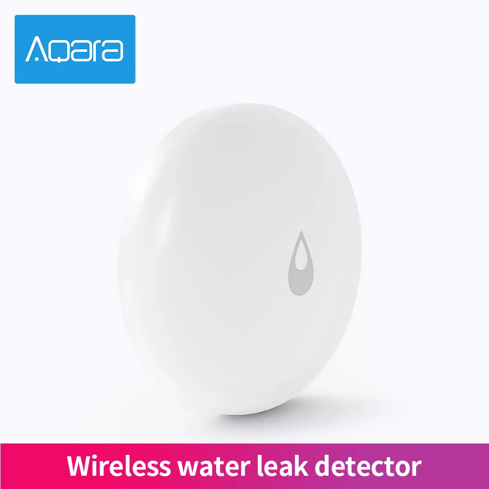 Датчик утечки воды Aqara Flood Sensor сенсор IP67 для дома система сигнализации с