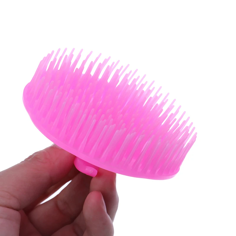 

1PC Hair Massager Brush Comb Silicone Head Scalp Massager Shampoo Brush Invigorating Scalp Massager Comb Shower Body Washing