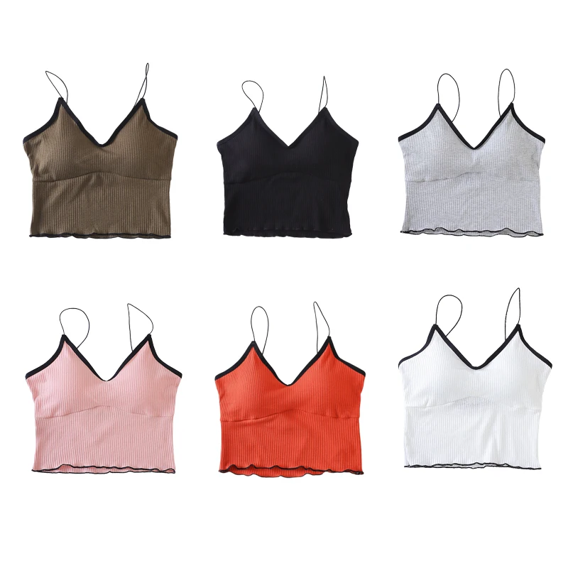 

Women Lingerie Camisoles Padded Tank Top Backless Bandage Sexy Underwear Women Tops