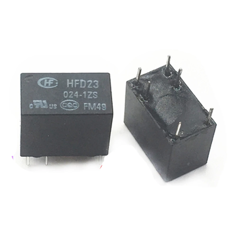 5 шт./лот 100% новое реле HFD23-005-1ZS HFD23-012-1ZS HFD23 024 1ZS2A6PIN 5V 12V24V набор трансформаций |