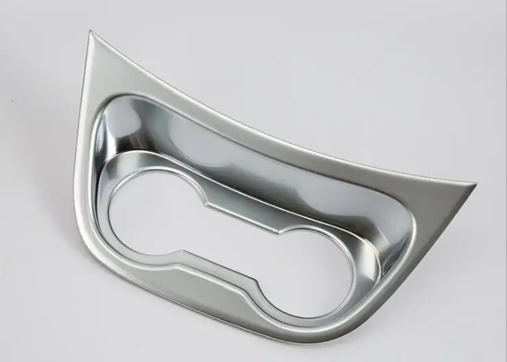 

For Mercedes Benz Vito 2017 1PC Matte Silver ABS Chrome Front Water Cup Cover Trim Car Styling Accessories
