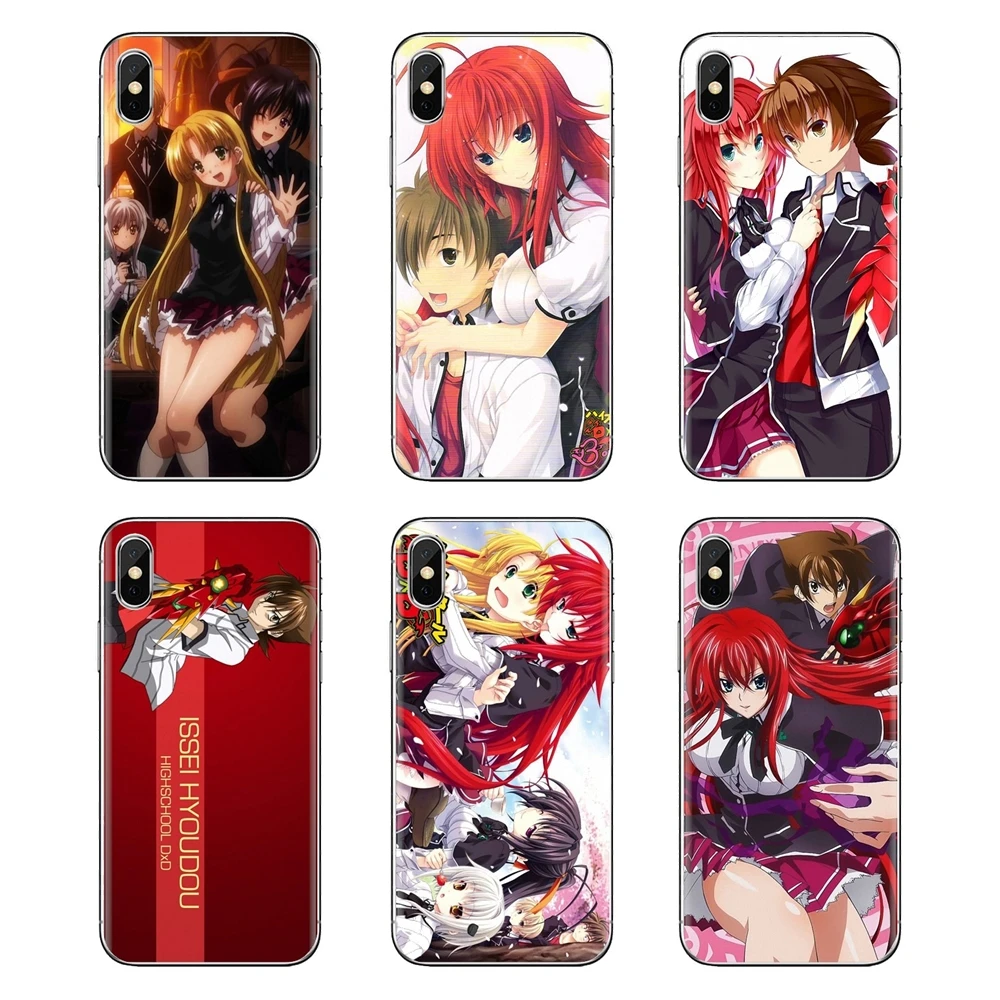 Чехол из ТПУ для Xiaomi Mi3 Samsung A10 A30 A40 A50 A60 A70 Galaxy S2 Note 2 Grand Core Prime High School DxD Akeno Rias Gremory |