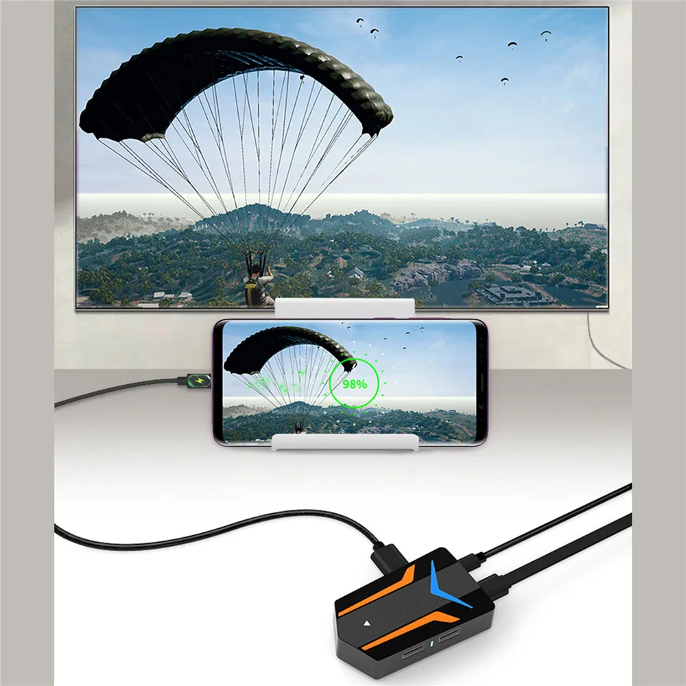 Мобильный контроллер PUBG Цифровой HDMI конвертер Bluetooth адаптер 4K большой экран