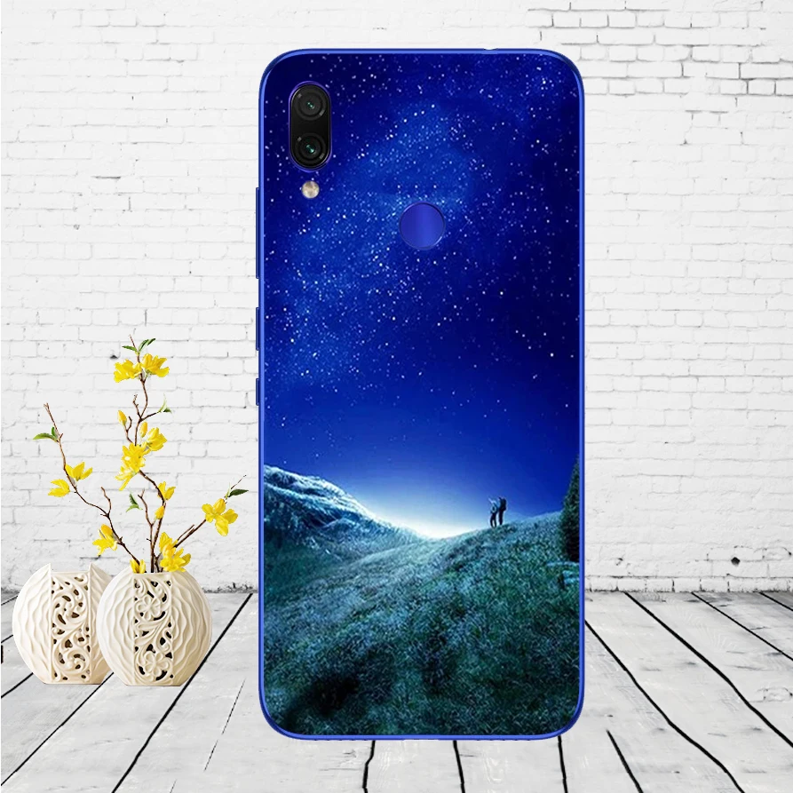 F54 Чехол для Xiaomi Redmi Note 7, силиконовый чехол для Xiaomi Redmi Note 7, задняя крышка, чехол для Redmi Note 7, чехол для телефона - Цвет: F54