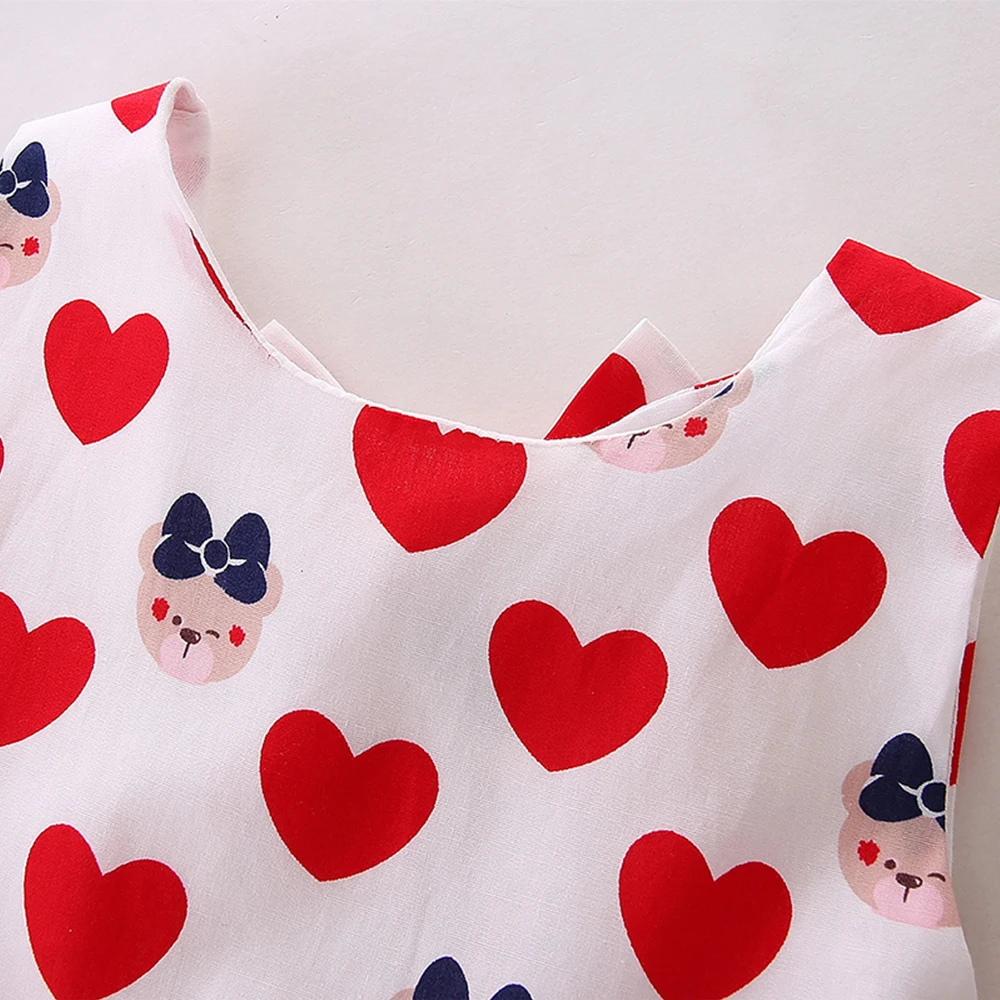 Платье-жилет детское с открытой спиной и поясом без рукавов | Детская одежда