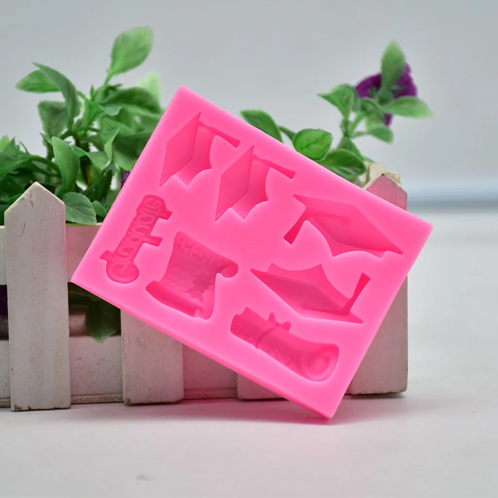 Колпачок для траншеек силиконовая форма помадки шоколада сладостей кухонный