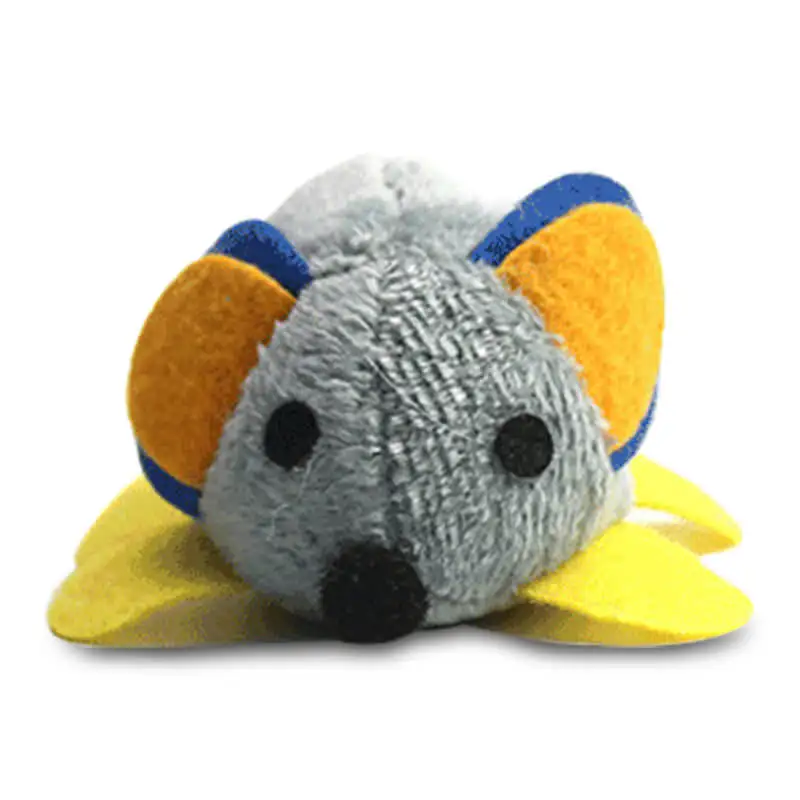 Игрушка для кошек плюшевая смешная Толстая мышка игрушка удобные интерактивные
