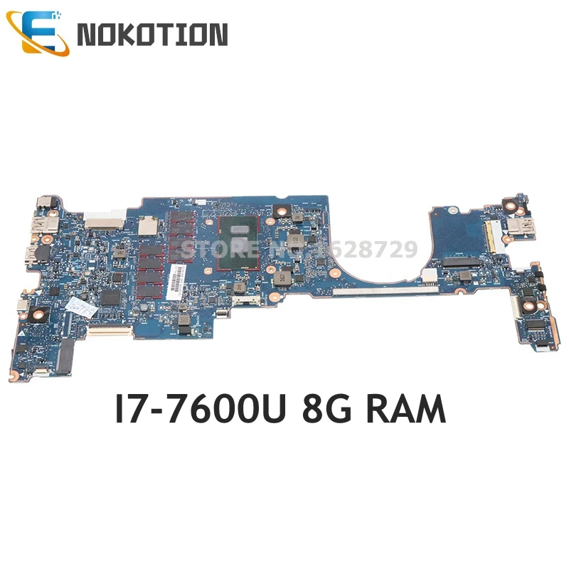 NOKOTION для HP EliteBook X360 1030 G2 материнская плата ноутбука SR33Z I7-7600U 8G Оперативная память