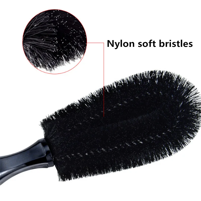 Автомойка колеса щетка PP ручка транспортное средство колесо очистки обода шина