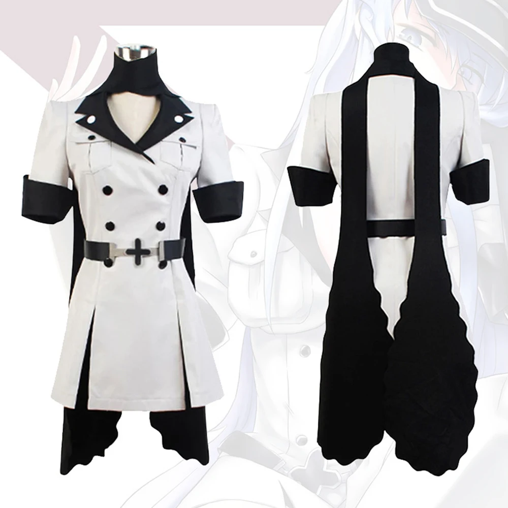 Аниме Akame ga KILL! Esdese/ Esdeath платье-униформа для косплея парик и обувь костюм на