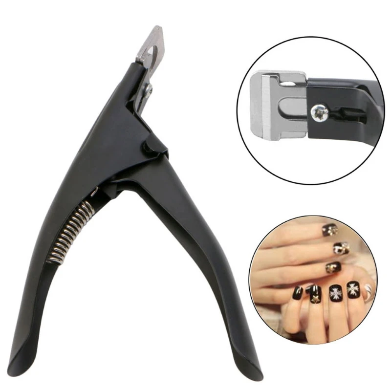 New Acrylic UV Gel Nail Clippers Cutter False Tips Cutting Nails Tool Manicure Beauty tools Hot Sale | Красота и здоровье