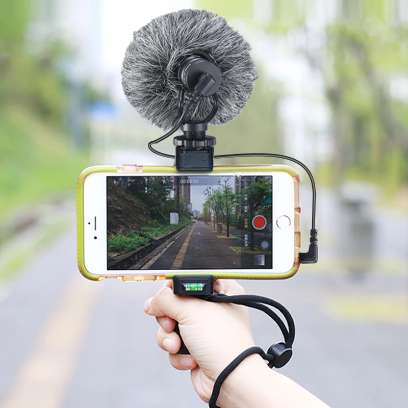 Микрофон Ulanzi Arimic кардиоидный микрофон для записи голоса DSLR смартфонов iPhone Android