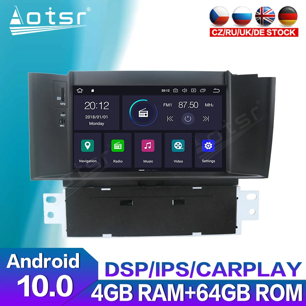 Автомагнитола для Citroen C4l C4 DS4 Pioneer 2012 2016 Android аудио Автомобильный мультимедийный