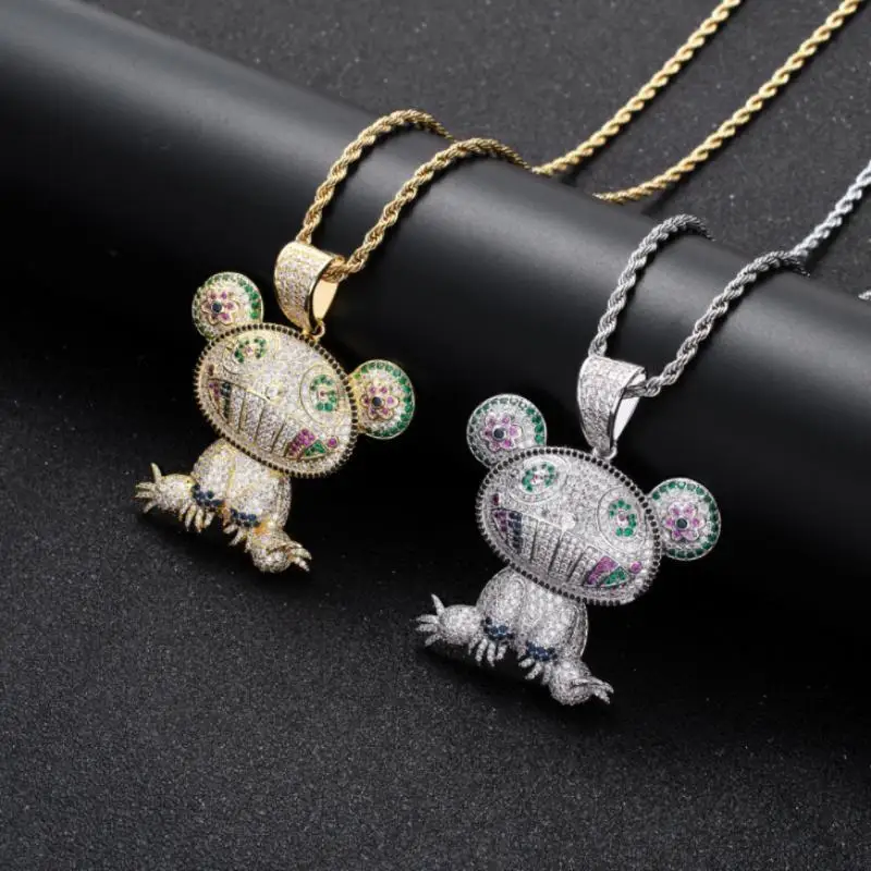 Мужская цепочка с подвеской в виде совы | Украшения и аксессуары