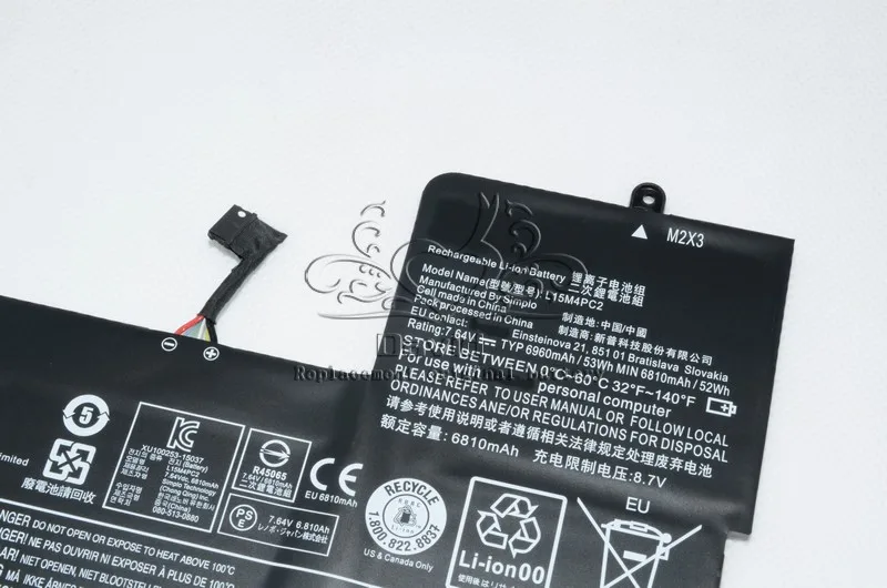 Оригинальный аккумулятор JIGU 5B10K90802 L15L4PC2 L15M4PC2 для Lenovo йоги 710 7 64 в 52
