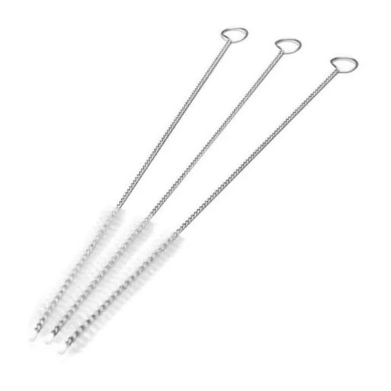 Чистящая Щетка из нержавеющей стали для детских бутылочек соломенная щетка