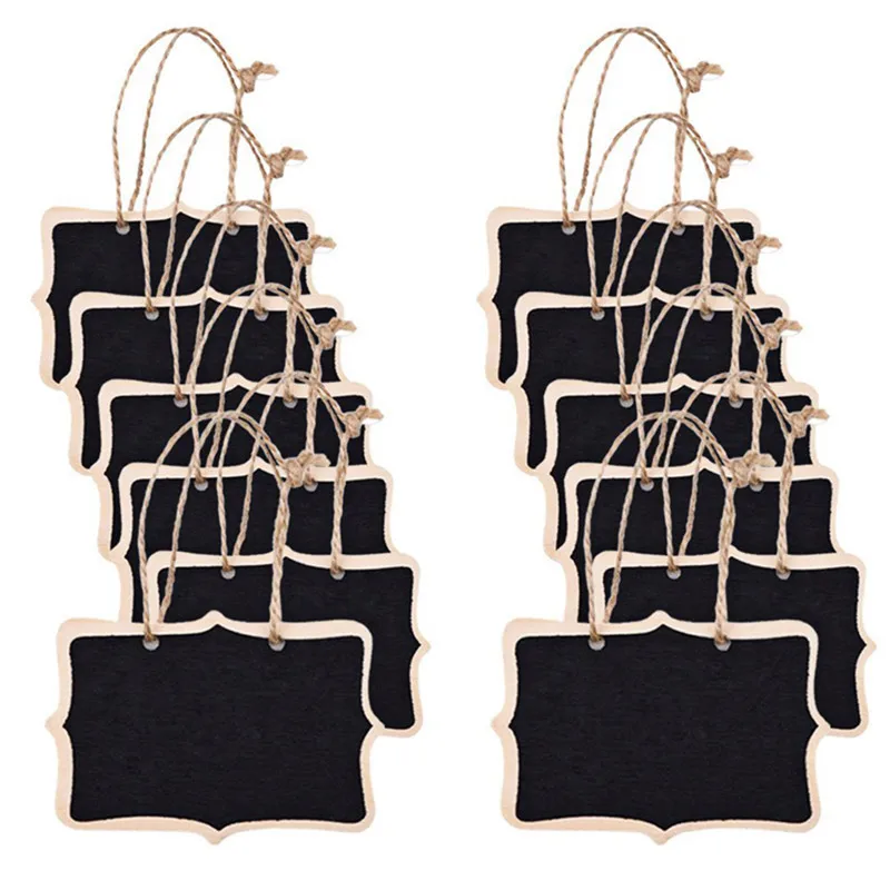 12 шт. мини-карты с доской Двухсторонняя доска для свадебной вечеринки таблица